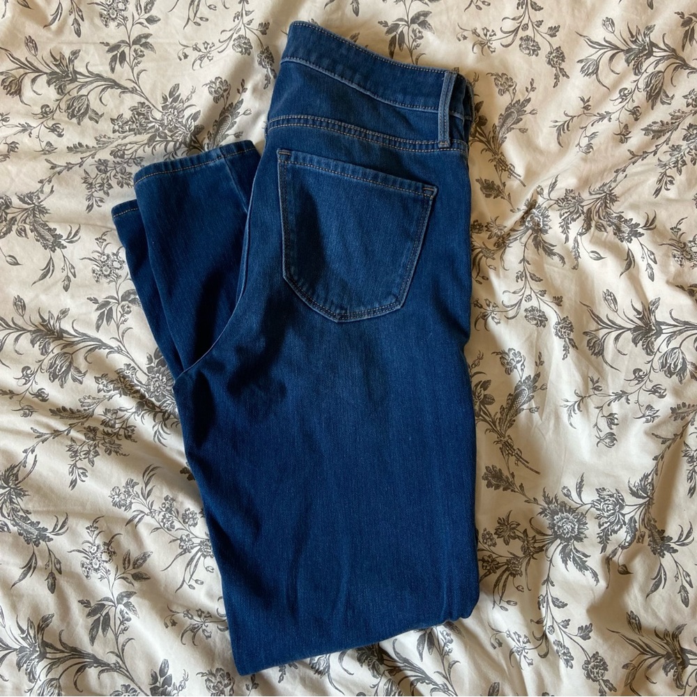 EUC Old Navy High-Waisted Rockstar Super-Skinny Denim Jeans Size 10 - Picture 8 of 10